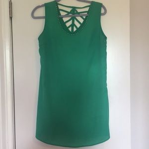 Green dress